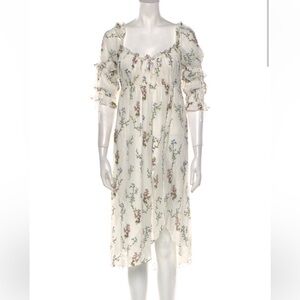 For Love and Lemons Silk Midi Dress